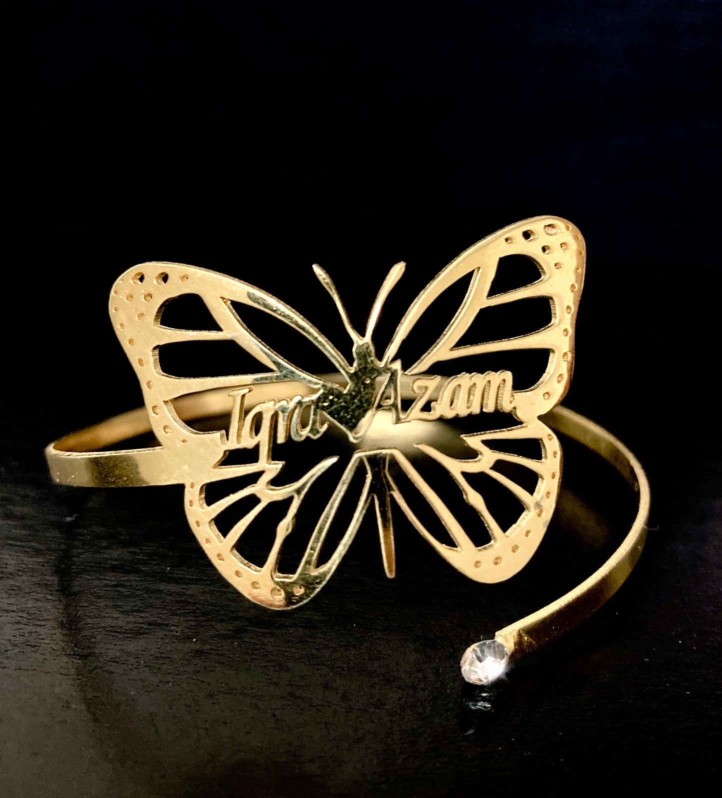 Customise Butterfly Bangle