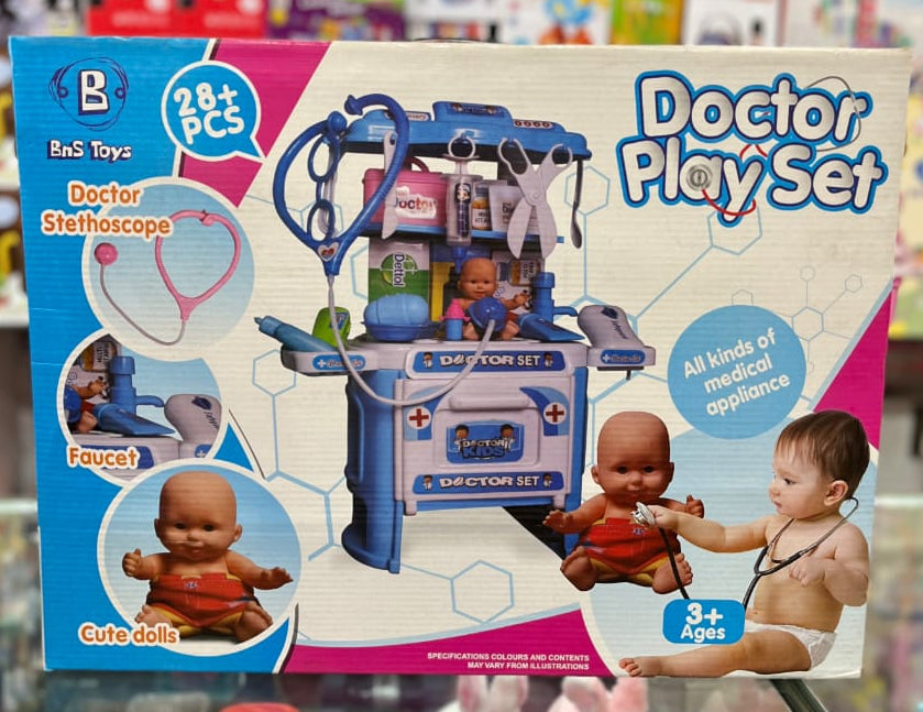 Little Care Clinic – 28-Piece Doctor Role Play Set