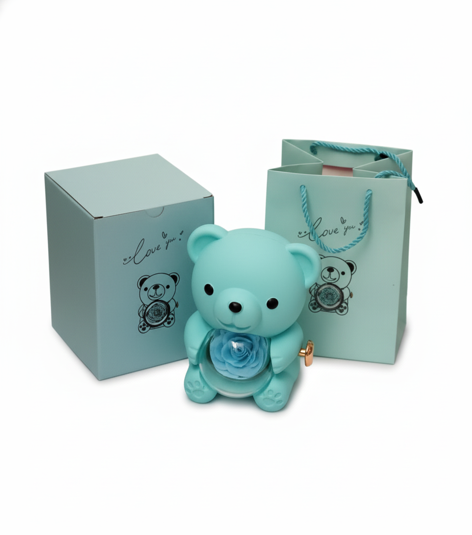 Teddy Bear Ring Gift Box