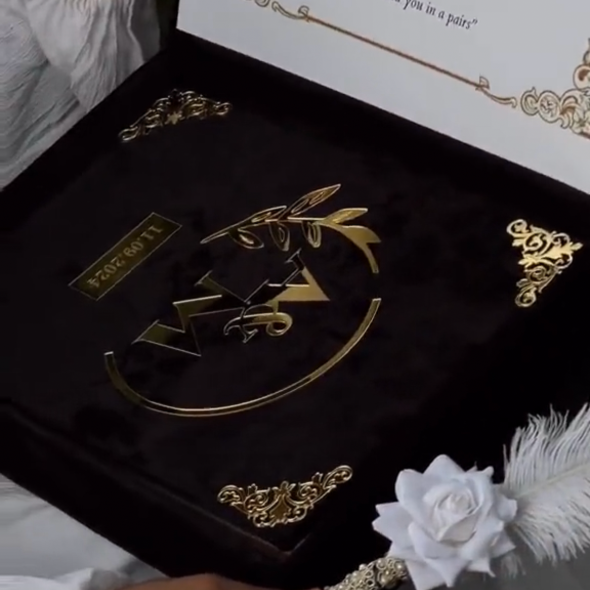 Nikkah Booklet with Pen