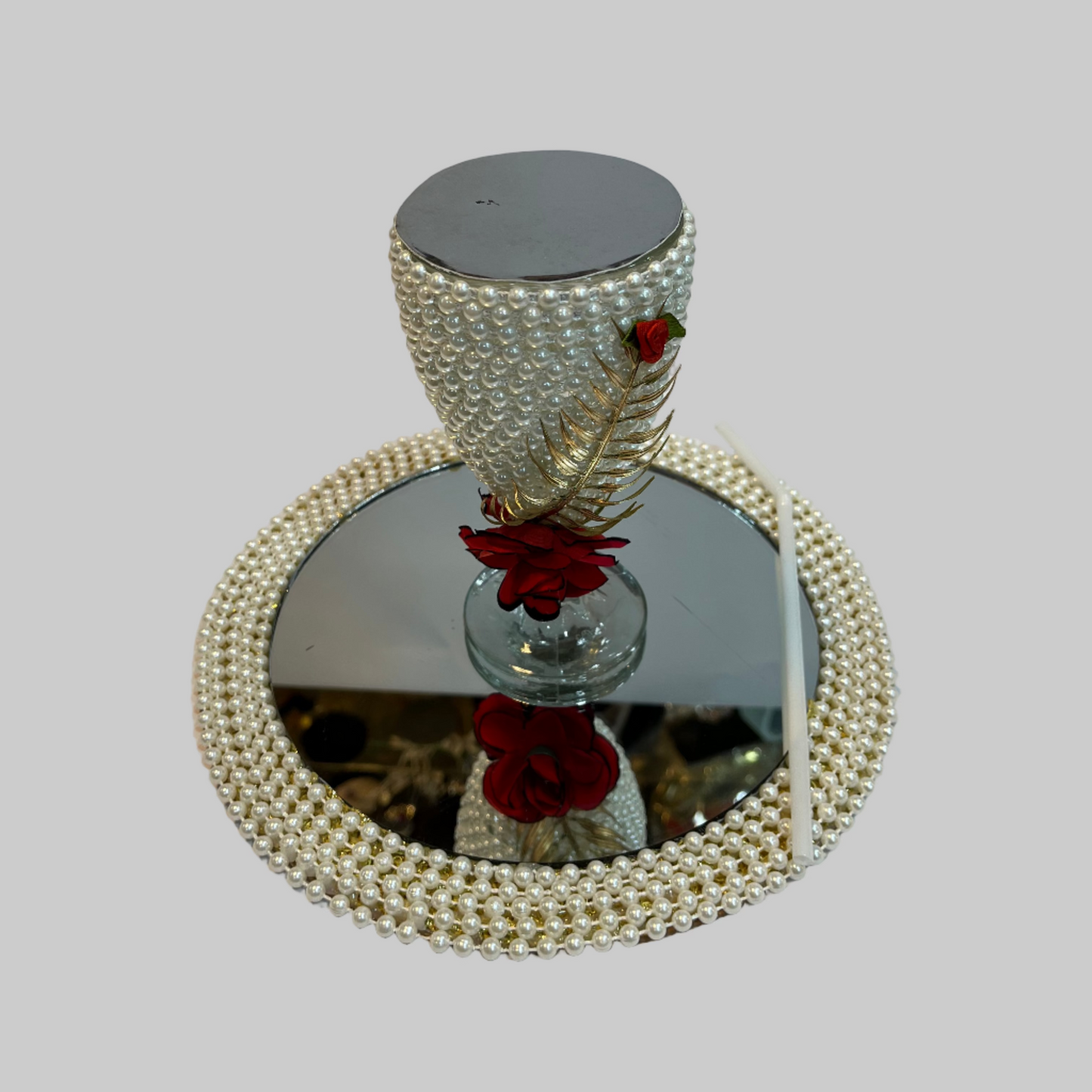 White Pearl Doodh Pilai Glass