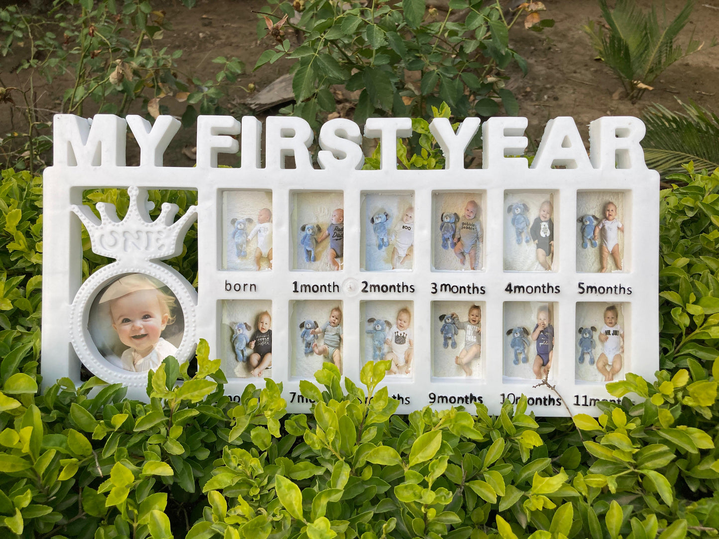 Baby Photo Frame - My First Year