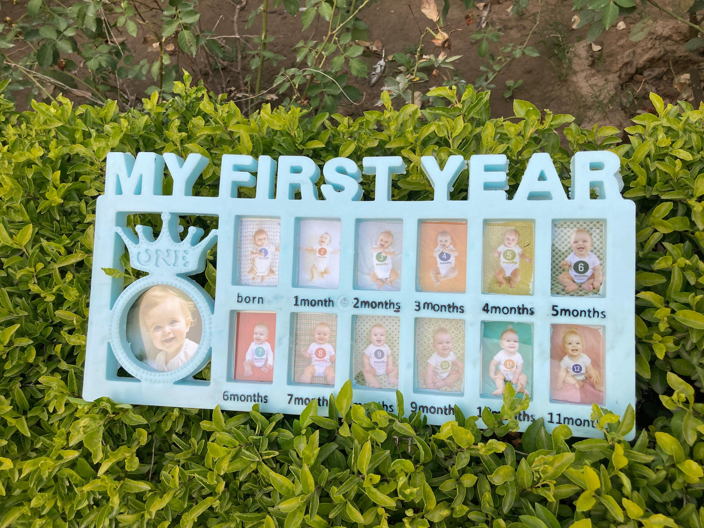 Baby Photo Frame - My First Year