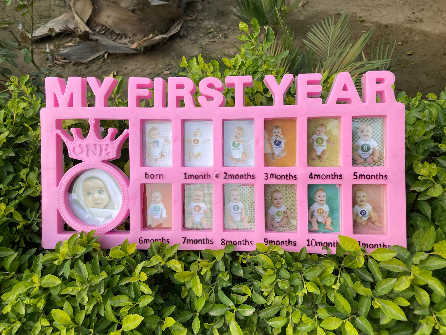 Baby Photo Frame - My First Year