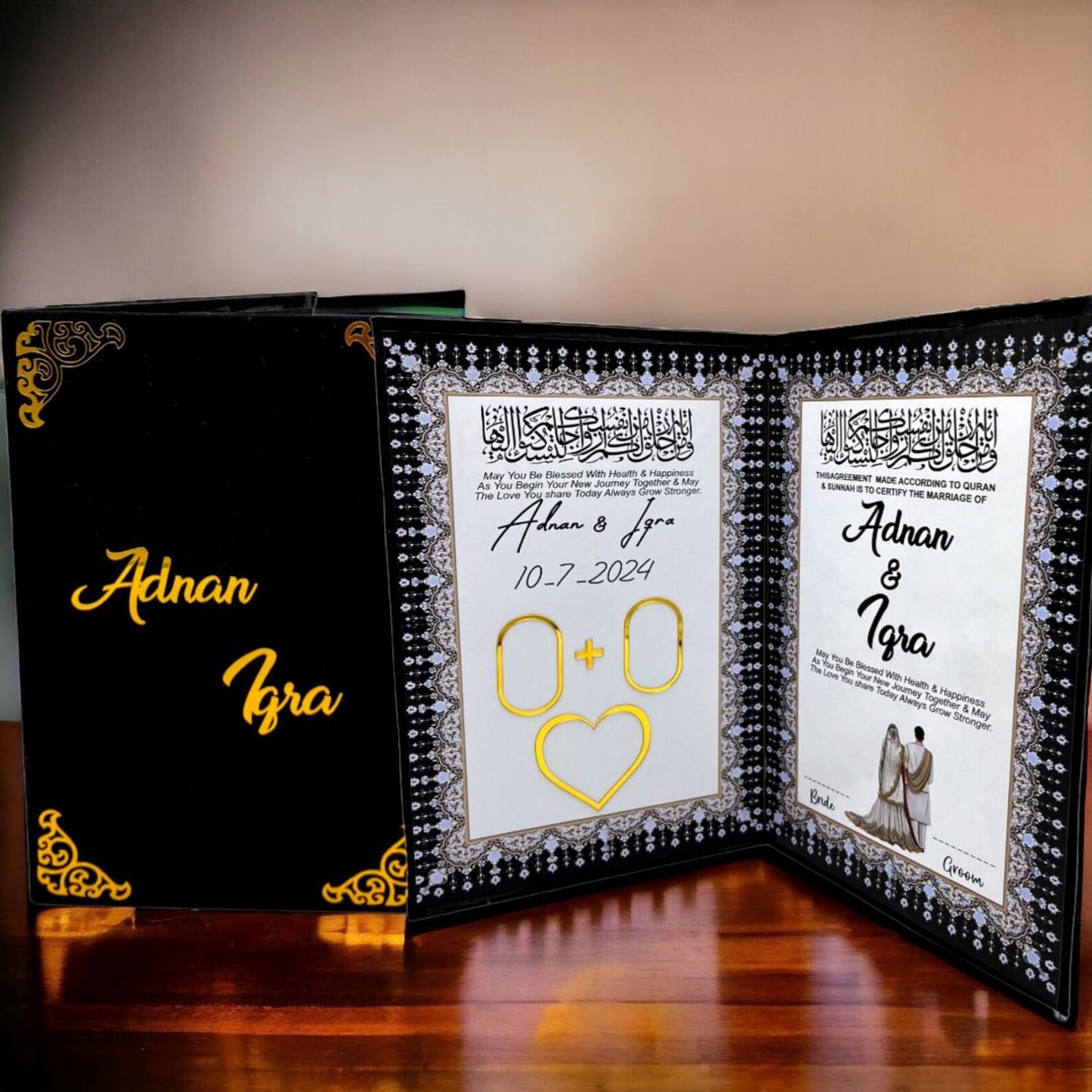 Nikkah Booklet with Pen