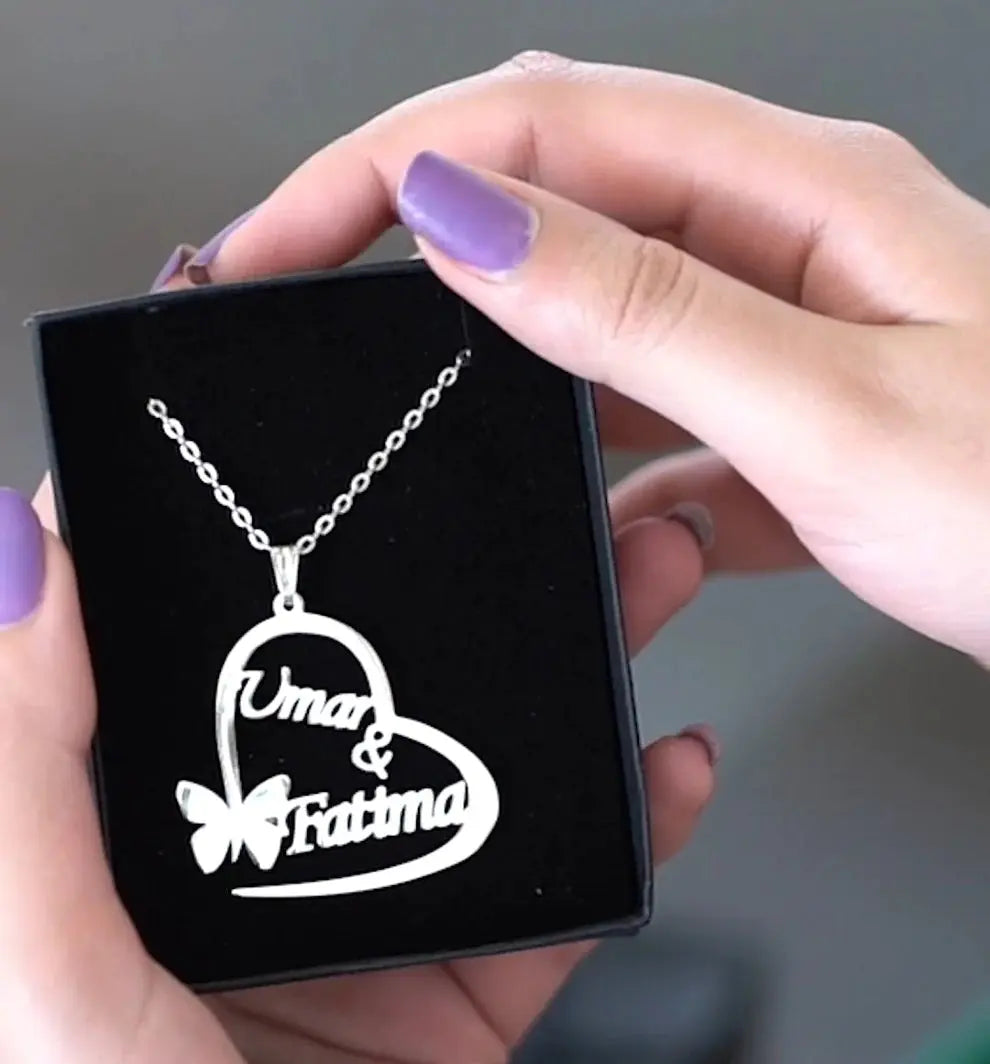 Love Necklace Butterfly