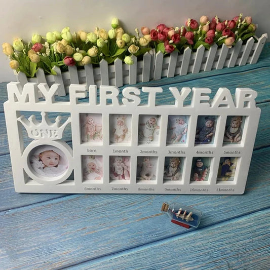 Baby Photo Frame - My First Year