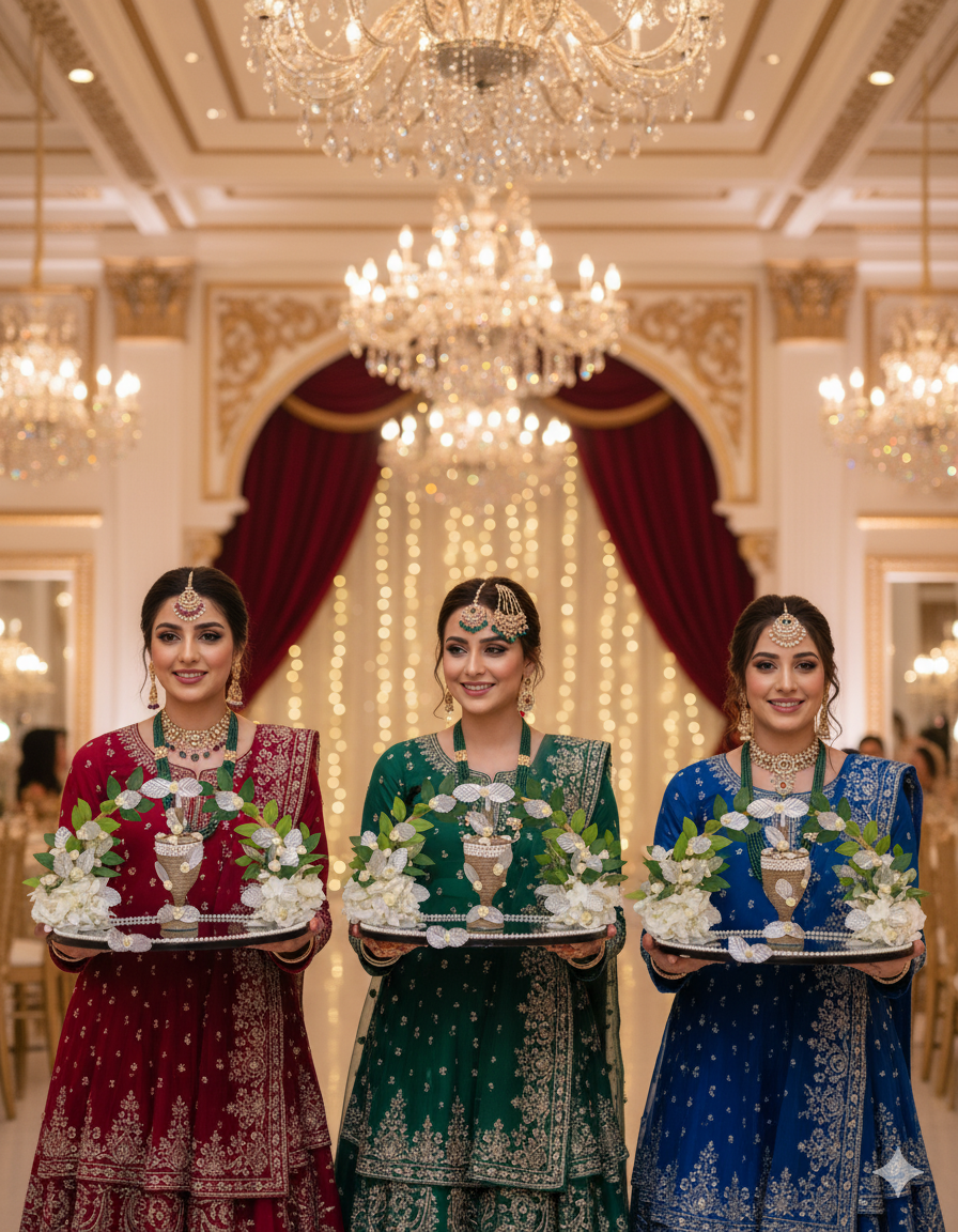 Jute Leafs Doodh Pilai Glass - Mirror Base