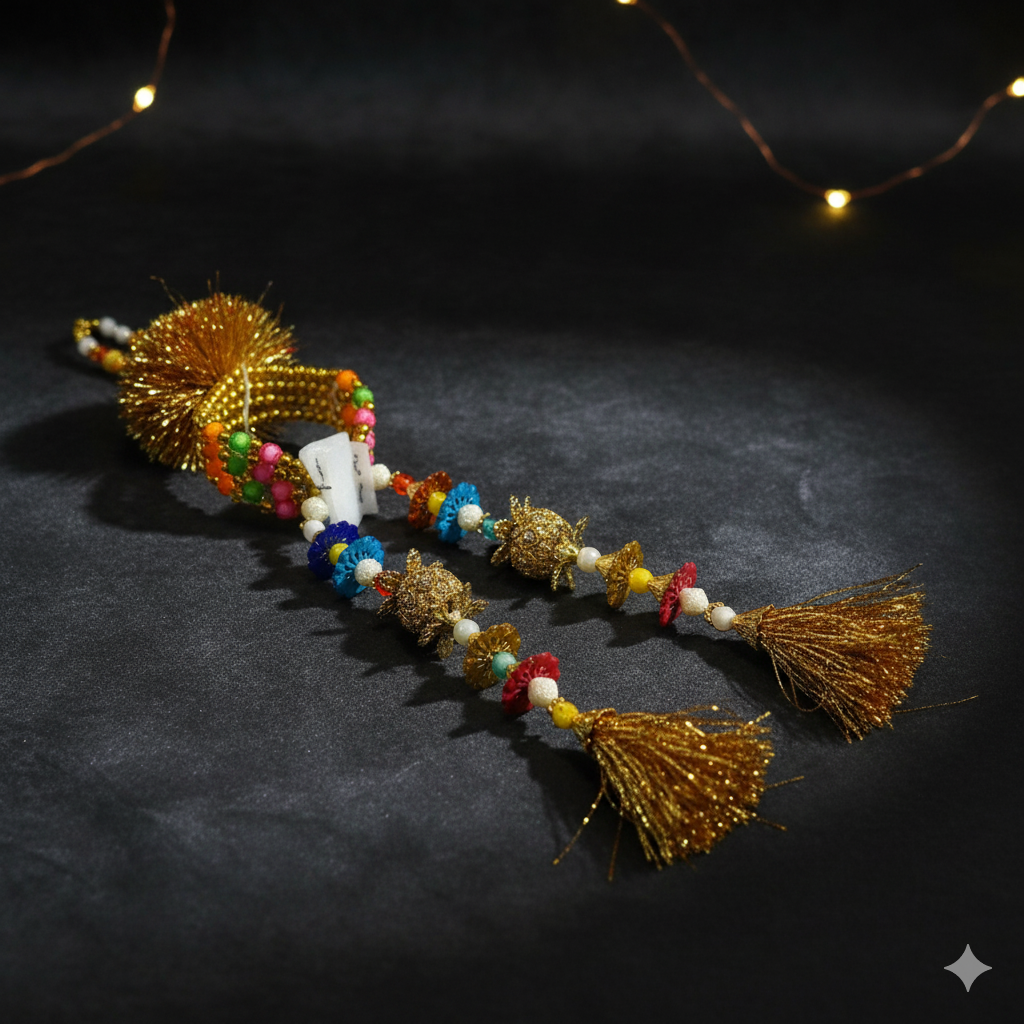 Wedding Bracelet & Gaana for Bride and Groom – Elegant Traditional Wedding Accessory