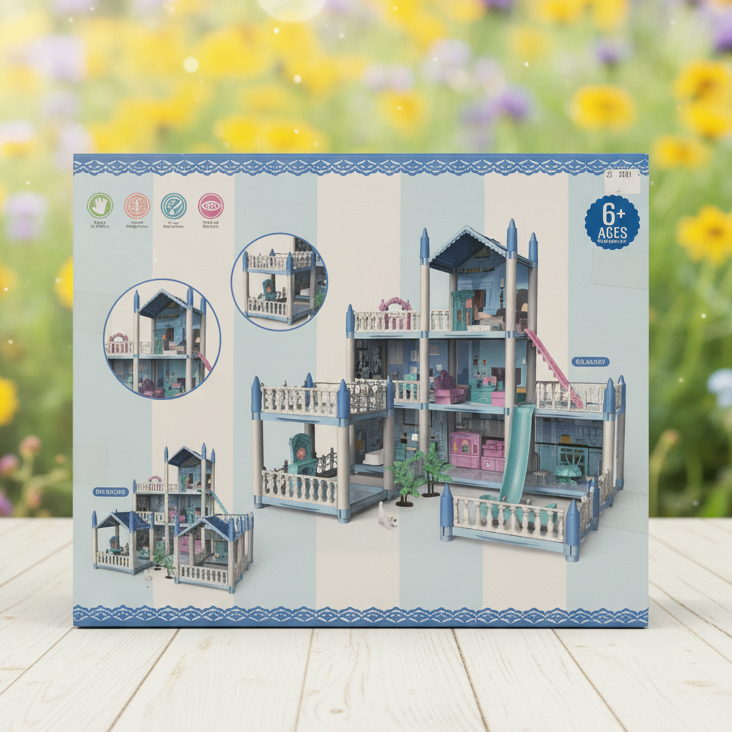 Dreamland Princess Dollhouse Playset