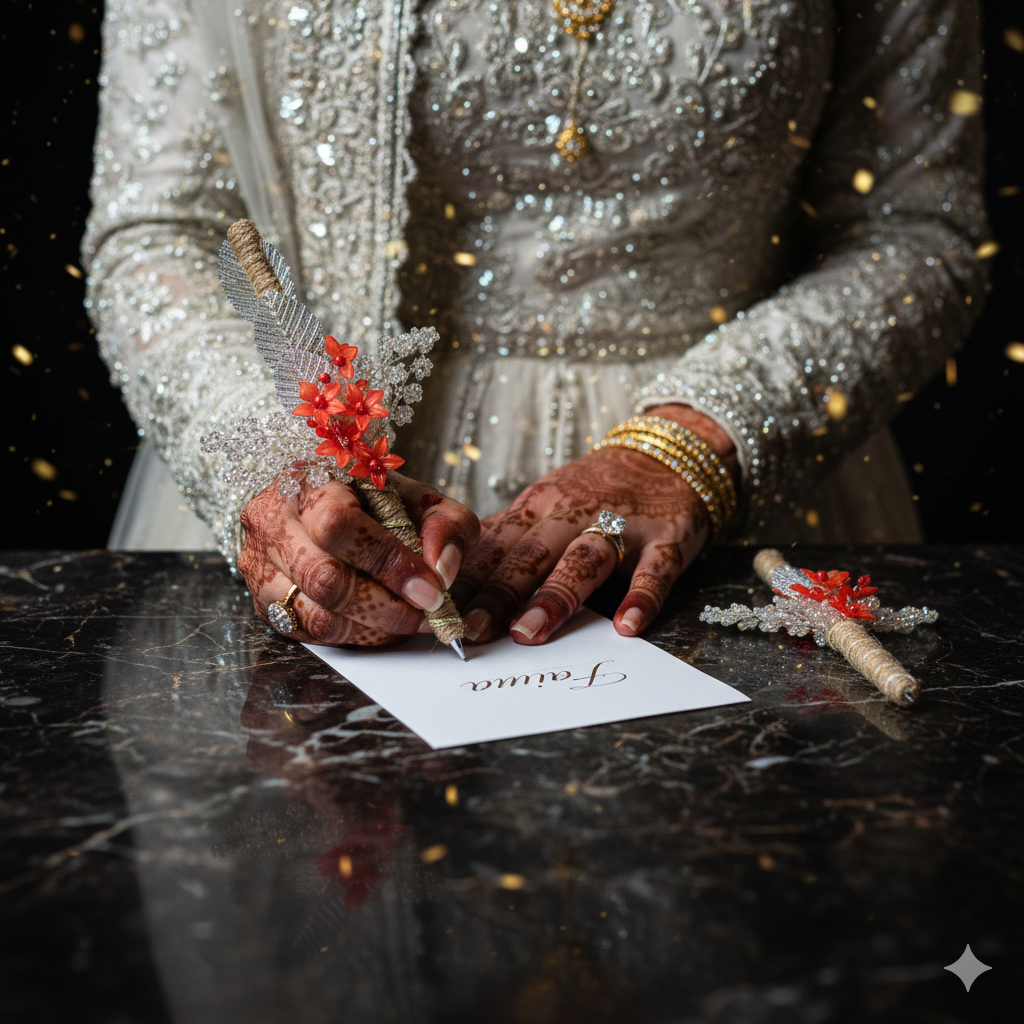 Nikkah Pen – Signature Pen for Bride & Groom
