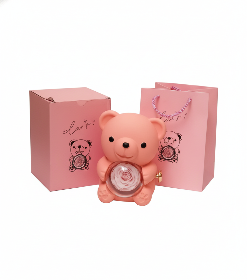 Teddy Bear Ring Gift Box