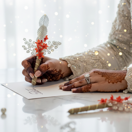Nikkah Pen – Signature Pen for Bride & Groom