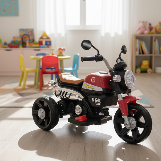 Kids Electric Ride- Music Light Mp3, 35kg Capacity