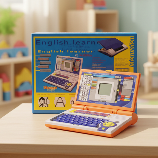 Smart English Learner Kids Laptop – 20 Activities Educational Toy