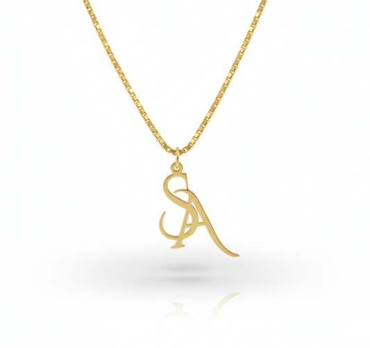 Customize Alphabet Necklace