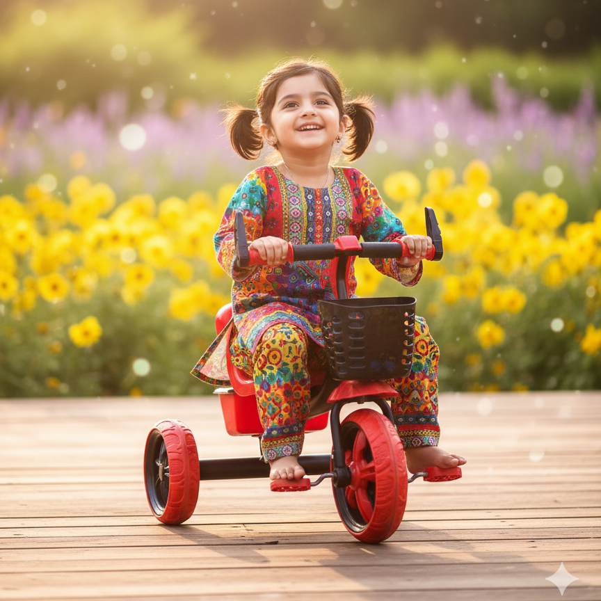 TurboKid 3-Wheel Smart Tricycle