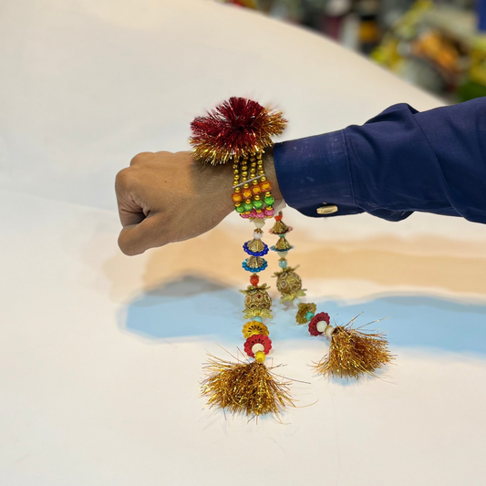 Wedding Bracelet & Gaana for Bride and Groom – Elegant Traditional Wedding Accessory